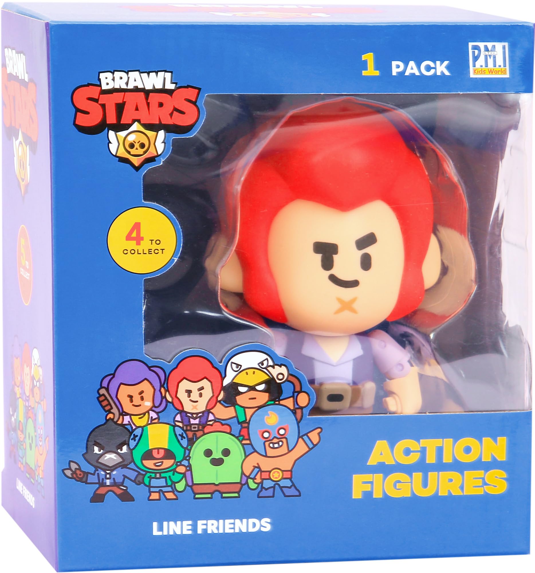 Amazon.co.jp: 【公式ライセンス商品】Brawl Stars アクション